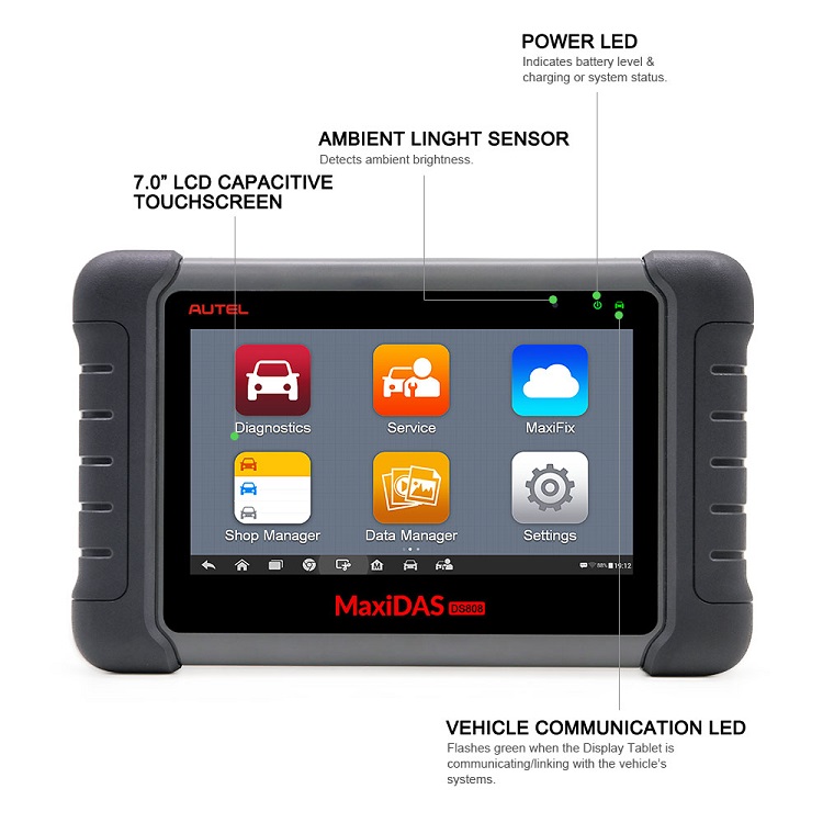 Autel MAXIDAS DS808 ECU Programmierer Scanner